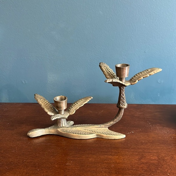 Brass candle holder - Picture 1 of 8
